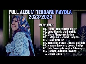 RAYOLA- LAGU MINANG TERBARU FULL ALBUM TERPOPULER 2025