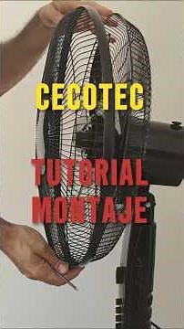 Ventilador Cecotec - Tutorial de Montaje y Opinión