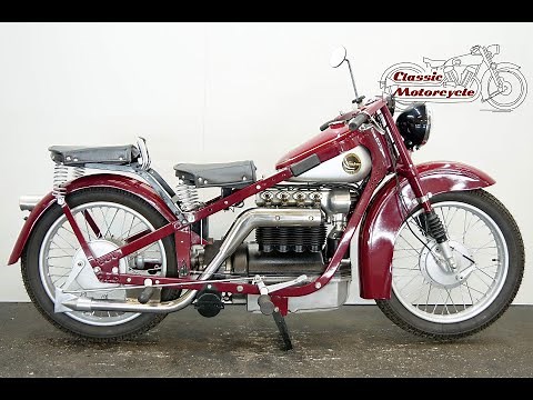 Nimbus Model C 1938 746cc 4 cyl ohc - starting up
