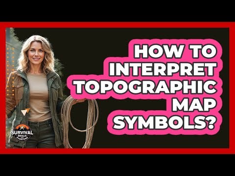 How To Interpret Topographic Map Symbols?