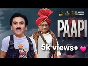 Paapi song ( official video) | jetha laal funny video | tarak Mehta funny video | sidhumoosewala