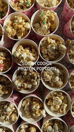 Jazzercise | Craving holiday cookies but also wanting to stay aligned with your macro goals? This sugar cookie protein popcorn is the answer 🎄✨ 👉... | Instagram