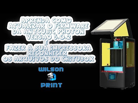 APRENDA COMO ATUALIZAR O FIRMWARE DA ANYCUBIC PHOTON - VERSÃO 5.0.2