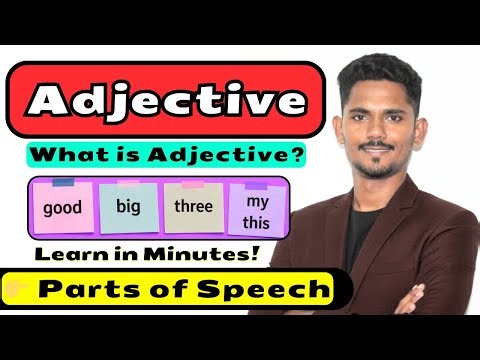 👉 Adjective Explained in the Easiest Way | Types & Examples