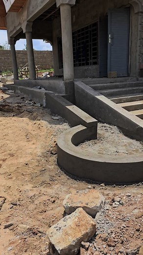 Exterior Works plaster and key