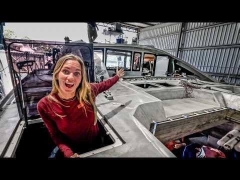 Most Boats Don’t Have This Many 😮 Aluminum Catamaran Build Pt. 59