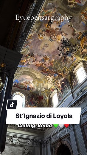 Discover the Stunning Ceiling of Chiesa St'Ignazio di Loyola