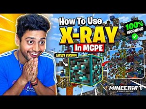 How To Use X-Ray In Minecraft Bedrock & PE (100% Working) 😱 | Latest Version