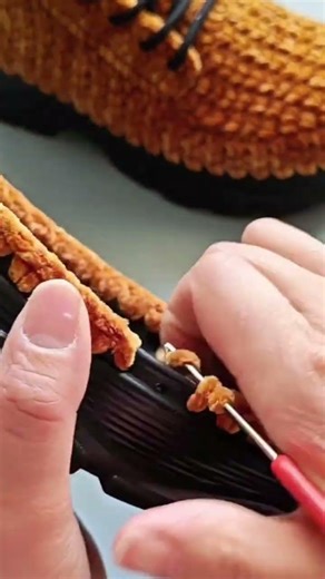 The sewing process for making shoes is done manually by skilled tailors.#shorts