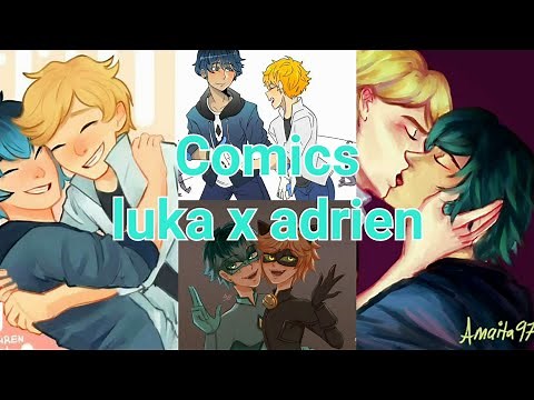 Cómics luka x adrien 🐈‍⬛🐍 BL🌈