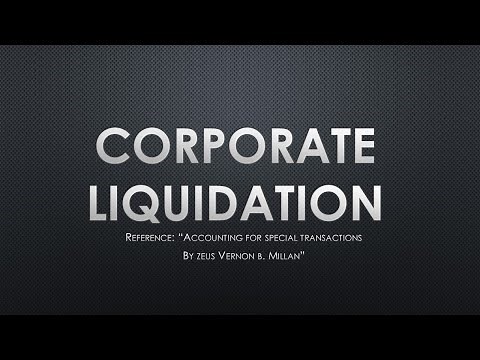 Corporate Liquidation part2 | Statement of Realization & Liquidation | Advanced Accounting