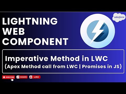 Imperative Method in LWC | Apex Method call from LWC | Promises in JS #lightningwebcomponent