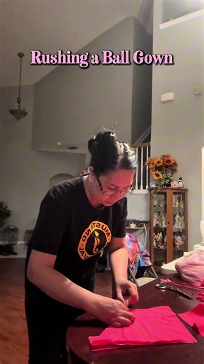 Rushed Ball Gown Creation in Just 2 Days