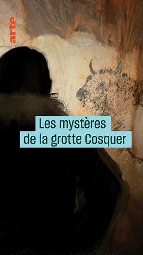 Dans les calanques de Marseille, la seule grotte ornée sous-marine au monde risque d'être engloutie par les eaux 🌊 so.arte/GrotteCosquer Culture Prime | ARTE