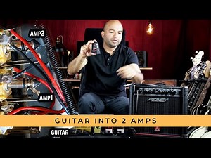 How to Connect Your Guitar to Two Amps | Easy DIY Guitar Signal Splitter Tutorial