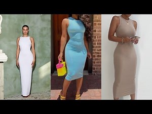 How To Cut And Sew A Bodycon Dress From Start To Finish
