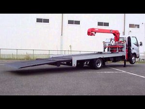 日新工業 1台積みキャリアカー フルオートXW（クレーン付）