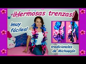 ¡Hermosas trenzas de Michoacán! - Beautiful Mexican braids!