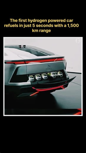 5-Second Refuel? 1,500 KM Range?! 🤯#shorts #HydrogenCar #FutureTech #car