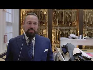 On Site in London Making a Bespoke Savile Row Suit with Anderson & Sheppard, Part I