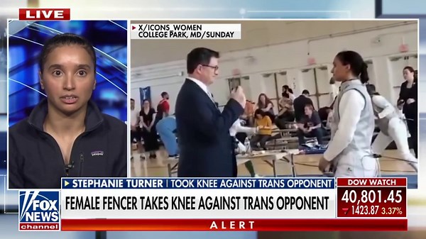 Female fencer, disqualified after declining to fight trans opponent, feared for career and personal life before viral protest