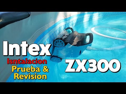 Revisión Aspiradora Automatica de piscinas Intex ZX300 Deluxe