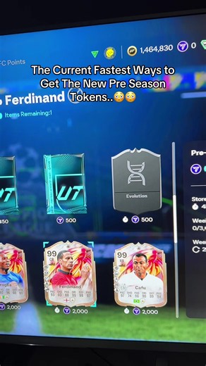How to Get Pre-Season FC Tokens Fast (Ultimate Team)