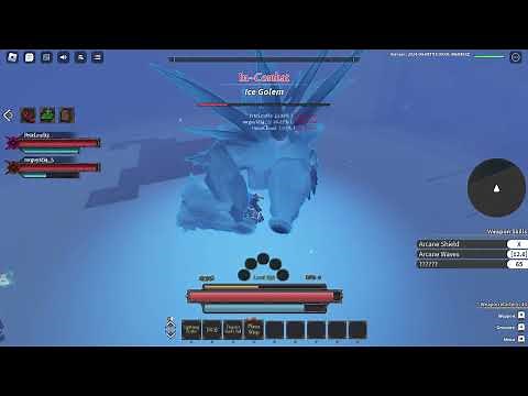 Roblox Clover Retribution | Ice Golem Boss Fight Guide