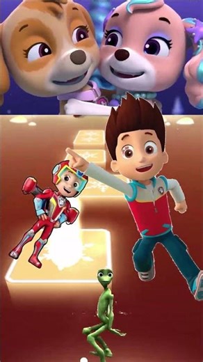 Double Ryder Dance Battle 👽🔥 Alien Dance Below | WOWS Let’s Go