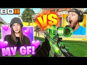 My Girlfriend wanted to 1v1 on Black Ops 2 and THIS happened...