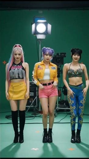 K-pop Idols Slay in "KPOP DEMON HUNTERS" Cosplay! 🔥 #shorts