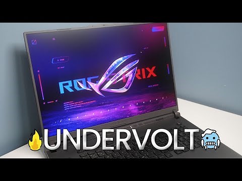 Undervolt 13th gen i9-13980HX | 2023 ASUS ROG Strix G18 gaming laptop