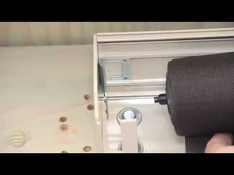 Installing Motorized Sun Guardian Shades with 4" Housing and Side Rails