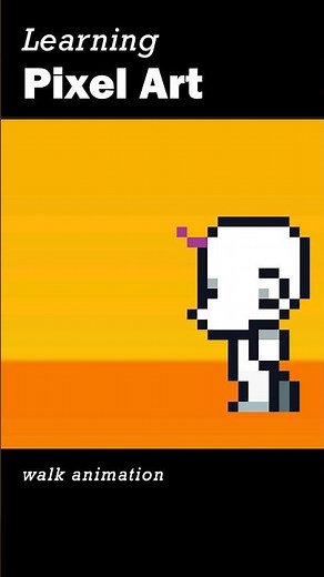 Learning Pixel Art - Walking Animation