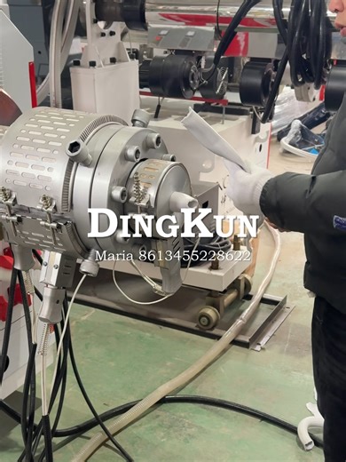 PVC pipe machine testing, high quality machine, high quality pipe