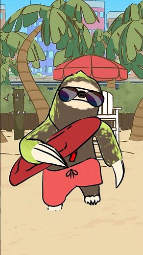 Sloths are great swimmers. They can move quickly in water and hold their breath for up to 15 minutes