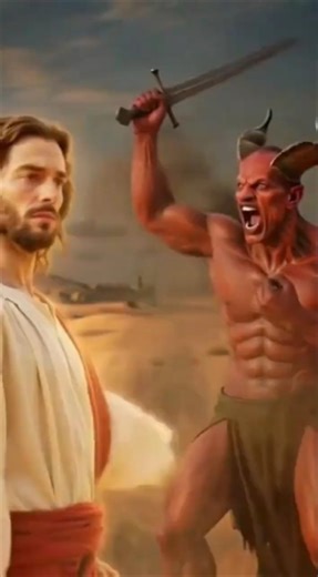 Satan Challenges Jesus In The Wilderness | Jesus vs Satan