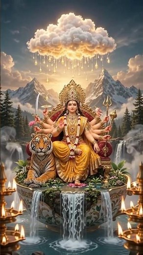 🌺 Jai Ambe Gauri 🙏 | जय अम्बे गौरी आरती | navratri special 🌿 | #viral #viralvideo #trending #song