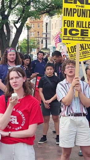 ICE Out of DC': Demonstrators Protest Recent Fatal ICE-Involved Shootings