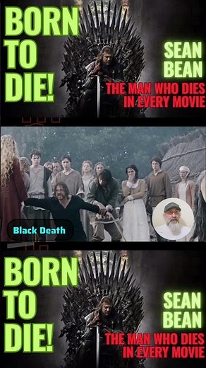 THE SAME ROLE: SEAN BEAN Black Death movie Sean Bean execution scene #shorts