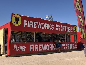 What fireworks are allowed in El Paso, Dona Ana and Otero counties? Here are the answers
