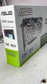 The ASUS Dual GeForce RTX 4060 OC Edition 8GB GDDR6 is a Looker! #shorts #gamingpc #gpu