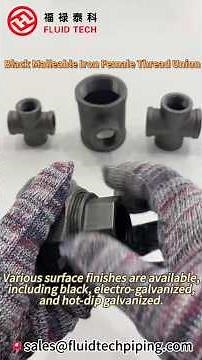 Malleable Iron 340 Conical Union BSPT | FM & UL Certified Pipe Fitting