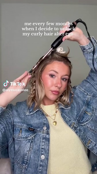 Unlocking Your Curly Hair Alter Ego with a Tiny Iron