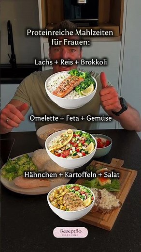 3 proteinreiche Mahlzeiten die alles verändern (kein Hungern mehr)