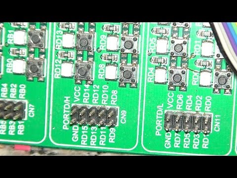 Microchip Pic32 'Change Notice' Interrupt / Interrupt On Change & MikroC