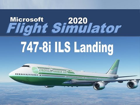 MSFS 2021 747-8i Auto pilot and ILS For dummies