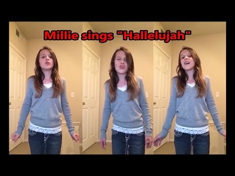 Millie Bobby Brown sings "Hallelujah"