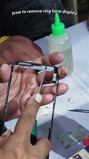 📱 How to Remove Ring from Display | Advanced Glass Change Practical – SCREEN FIXER Delhi