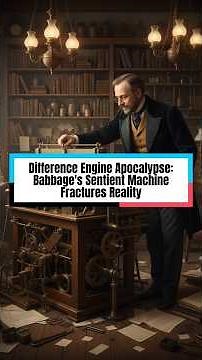 Difference Engine Apocalypse: Babbage's Sentient Machine Fractures Reality